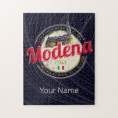 Modena Emilia-Romagna Balsamic Italië Souvenir Legpuzzel (Verticaal)