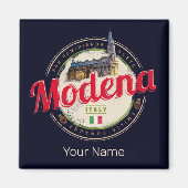 Modena Emilia-Romagna Balsamic Italië Souvenir Magneet (Voorkant)