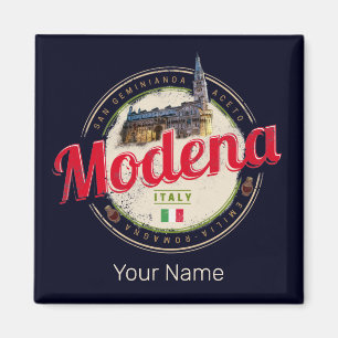 Modena Emilia-Romagna Balsamic Italië Souvenir Magneet