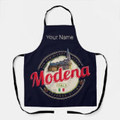 Modena Emilia-Romagna Balsamic Italië Souvenir Schort (Voorkant)