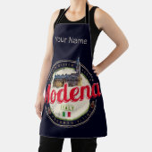 Modena Emilia-Romagna Balsamic Italië Souvenir Schort (Insitu)