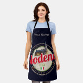 Modena Emilia-Romagna Balsamic Italië Souvenir Schort (Gedragen)