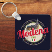 Modena Emilia-Romagna Balsamic Italië Souvenir Sleutelhanger (Voorkant)
