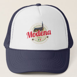 Modena Emilia-Romagna Balsamic Italië Souvenir Trucker Pet
