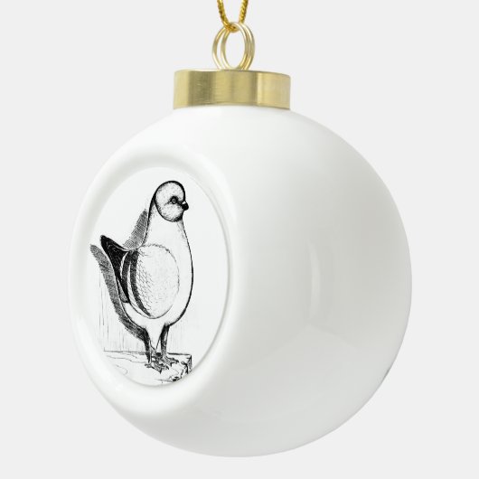 Modena Gazzi 1978 Keramische Bal Ornament (Rechts)