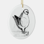 Modena Gazzi Pigeon 1978 Keramisch Ornament (Rechts)