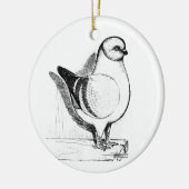 Modena Gazzi Pigeon 1978 Keramisch Ornament (Links)