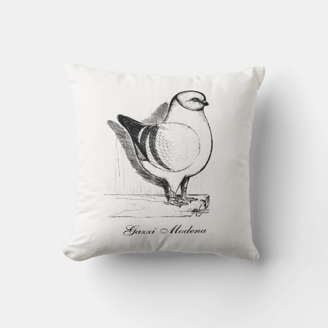 Modena Gazzi Pigeon 1978 Kussen (Voorkant)