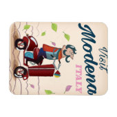 Modena Italië Scooter reisposter Magneet (Horizontaal)