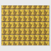 Modena Yellow Schietti Pigeon Cadeaupapier (Vlak)