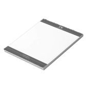 Modeontwerper Zwart Notitieblok (Linkerzijde)