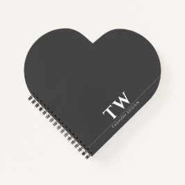 Modeontwerper Zwart Notitieboek