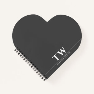 Modeontwerper Zwart Notitieboek