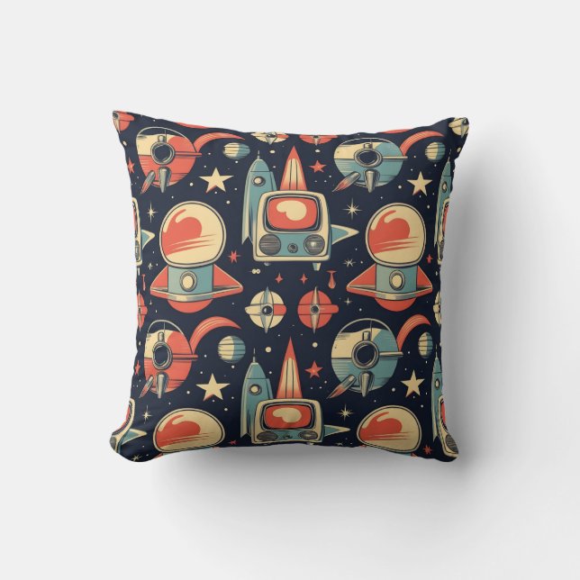  modepatronen uit de jaren 50 kussen (Voorkant)