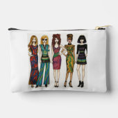 Modepoppen Kunsttas-Chique Accessoiretas Etui (Achterkant)