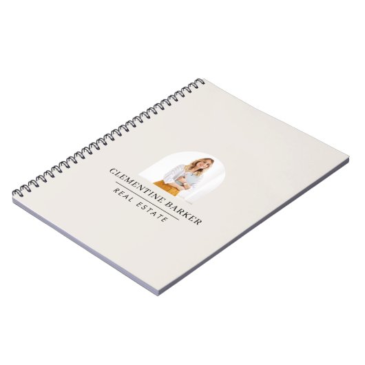 Moder arch photo Business Branding Notitieboek (Linkerzijde)