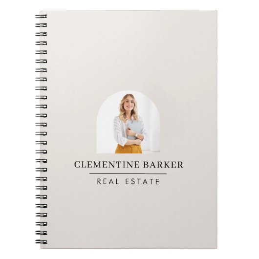 Moder arch photo Business Branding Notitieboek (Voorkant)