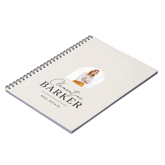 Moder arch photo Business Branding Notitieboek (Linkerzijde)