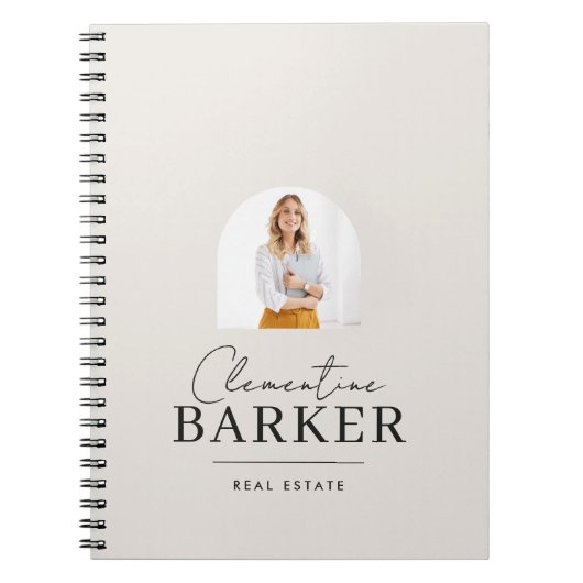 Moder arch photo Business Branding Notitieboek (Voorkant)