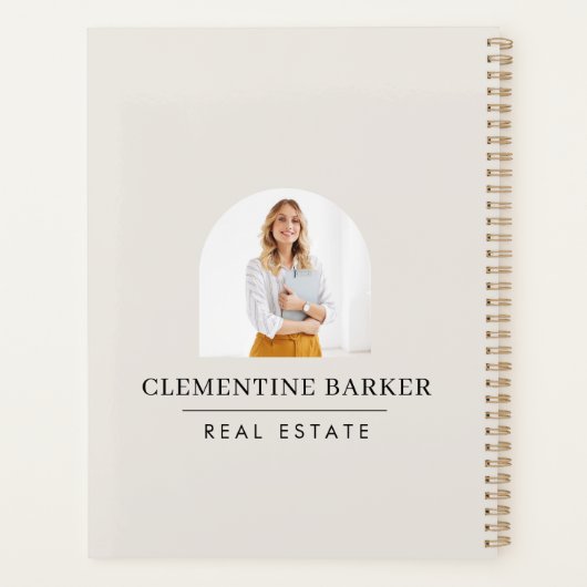 Moder arch photo Business Branding Planner (Achterkant)