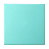 moder chic minimalist monogram turquoise aqua blau tegeltje (Voorkant)