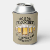 Moderatie (in drink) blikjeskoeler (Blikje Achterkant)