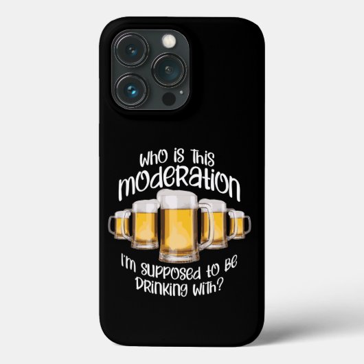 Moderatie (in drink) Case-Mate iPhone case (Achterkant)