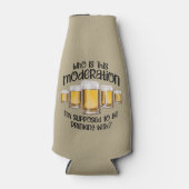 Moderatie (in drink) flesjeskoeler (Voorkant)