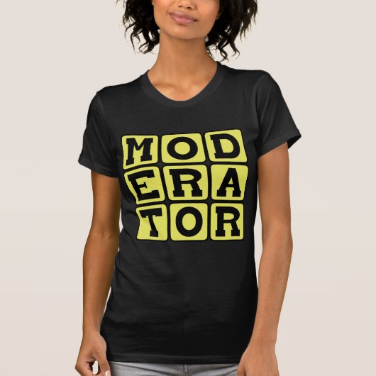Moderator, Arbiter T-shirt (Voorkant)