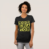 Moderator, Arbiter T-shirt (Voorkant volledig)
