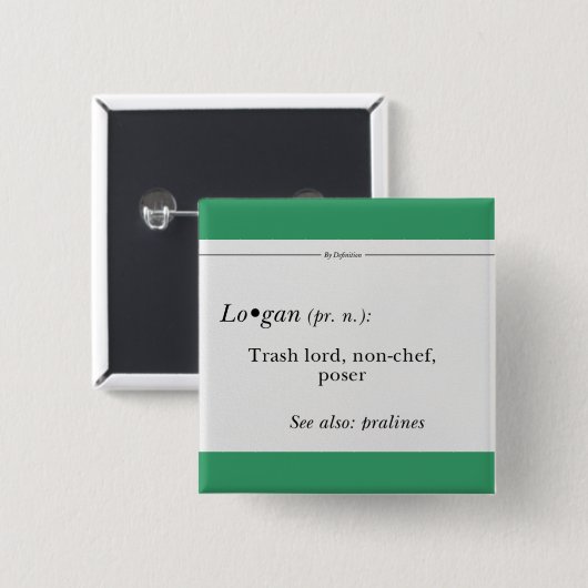 Moderator Logan Button (Voorkant /achterkant)