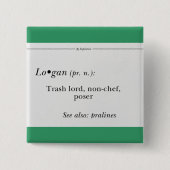 Moderator Logan Button (Voorkant)