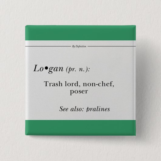 Moderator Logan Button (Voorkant)