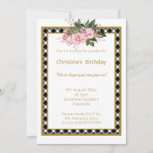 MODERE WITTE GOUD CONTROLEERLAAG FLORAL ALL OCCASS KAART (Voorkant)