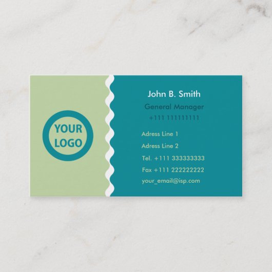 Modern 002 Visitekaartje (Voorkant)