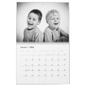 Modern 12 Fotocollage 2026 Familie Kalender (Jan 2026)