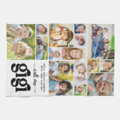 Modern 15 Photo Collage Names Call Me Gigi Theedoek (Horizontaal)