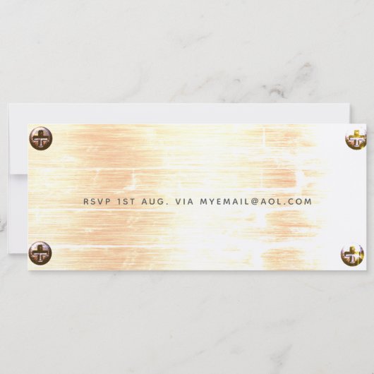 MODERN 16e MAANDAGENTJES Bord CERTIFICERING Kaart (Achterkant)