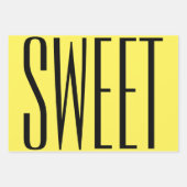 MOdern 16e verjaardagsfeestje inpakpapier Vel (Voorkant 3)