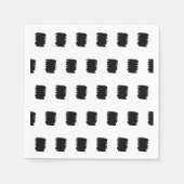 Modern 16e verjaardagsfeestje Servetten patroon (Voorkant)