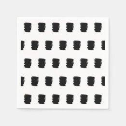 Modern 16e verjaardagsfeestje Servetten patroon