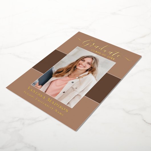 Modern | 1 Aankondiging van het Afstuderen Foto Fo (Gedraaid)