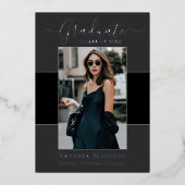 Modern | 1 Aankondiging van het Afstuderen Foto Fo (Voorkant)