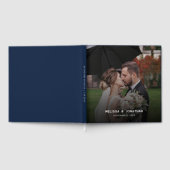 Modern 1 Photo Wedding Gastenboek (Volledig)