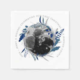 MODERN 1e JAARGANG Verloofd of Getrouwd FOTO Feest Servet