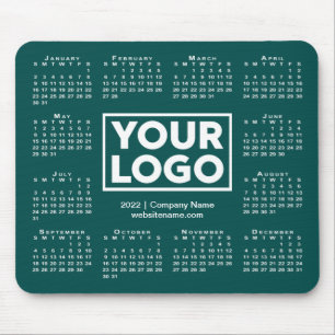 Modern 2022 Agenda Business Logo Blue-Green Muismat
