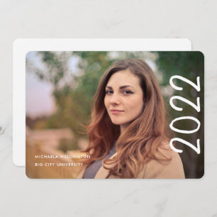 Modern 2022 Script 1 Foto University Afstuderen Aankondiging