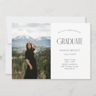 Modern 2023 afstuderen Open House Celebration