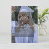 Modern 2023 Medical Nurse Photo Afstuderen Kaart (Staand voorkant)