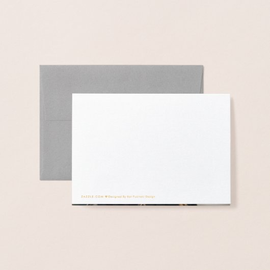 Modern 2023 Persoonlijke Afstuderen naam Gold Folie Kaarten (Met envelop)